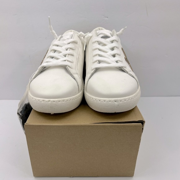 VINTAGE HAVANA, TENNIS SHOES, “WHITE” WITH CAMOUFLAGE & GLITTERING DESIGN, 11.5 - Picture 2 of 16